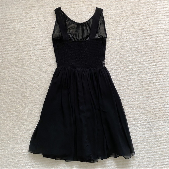 Little Mistress chiffon black dress - Picture 14 of 16